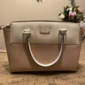 Kate Spade Leather colorblock handbag